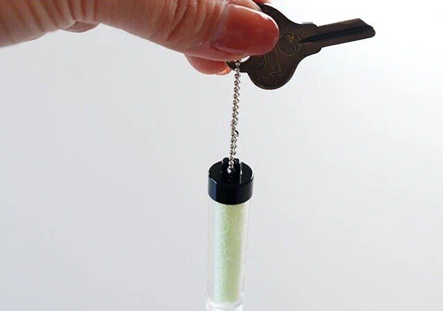 キャンドゥ 蓄光 キーホルダー