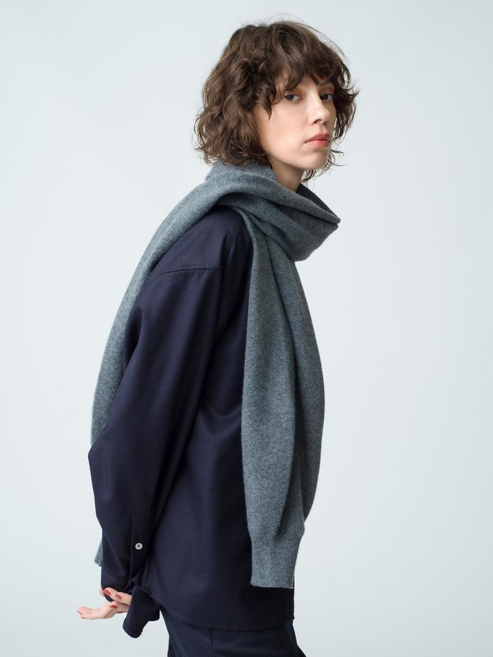 画像: 【extreme cashmere】「Cardigan」（Gray、Black、Ivory、Pink）各￥64,900（税込）