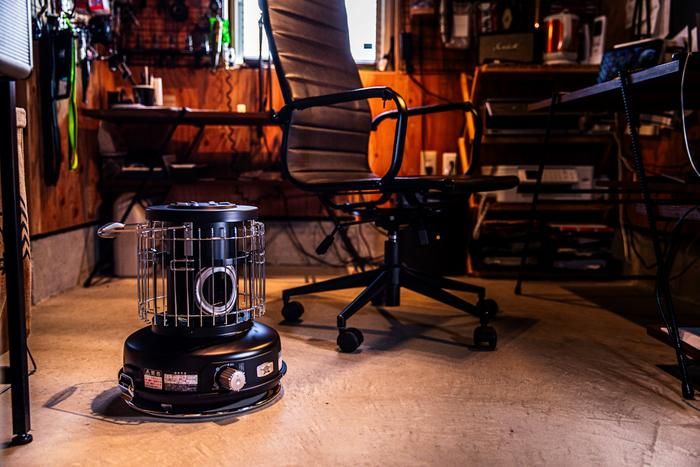 Aladdin × Orange 別注 MATTE BLACK EDITION ポータブルガスストーブ