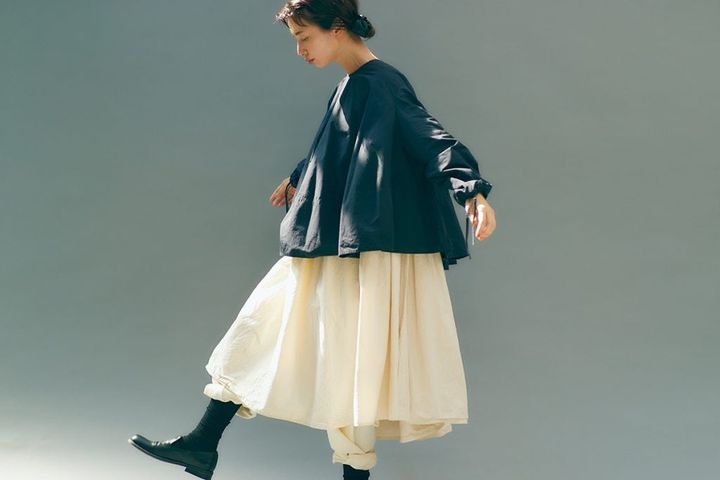 Veritecoeur ヴェリテクール の秋冬新作をモデルkazumiさんが着こなし