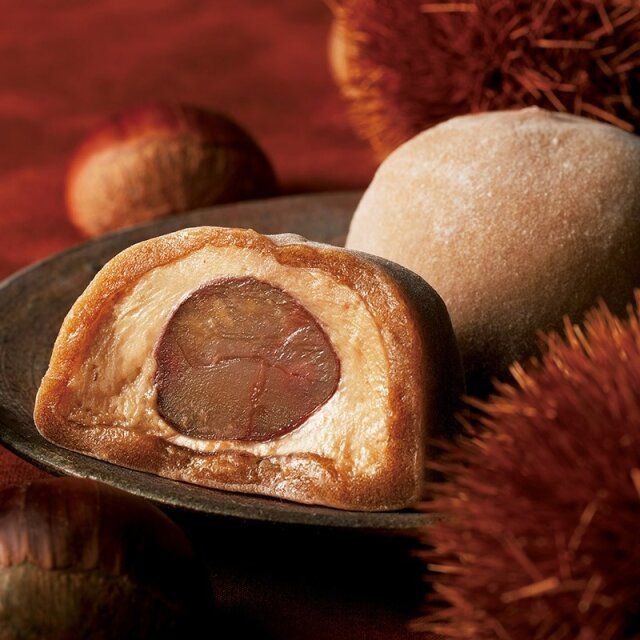 シャトレーゼ 一粒栗大福マロンクリーム入り