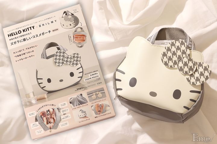 90年代にヒットした“カオハナ”キティやキティ形の窓からラメやモチーフがゆらゆら漂うデザインまで！ハローキティ50周年記念ポーチが続々登場