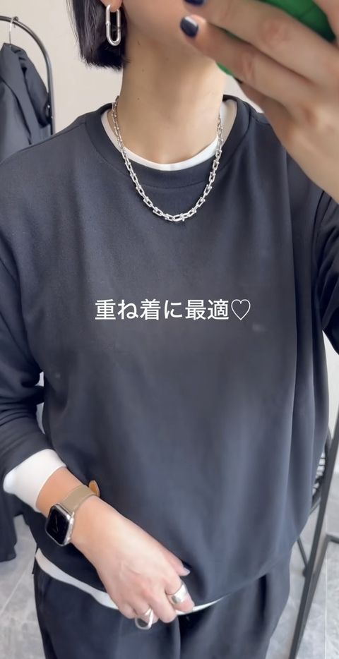 UNIQLOソフトニットフリースクルーネック6