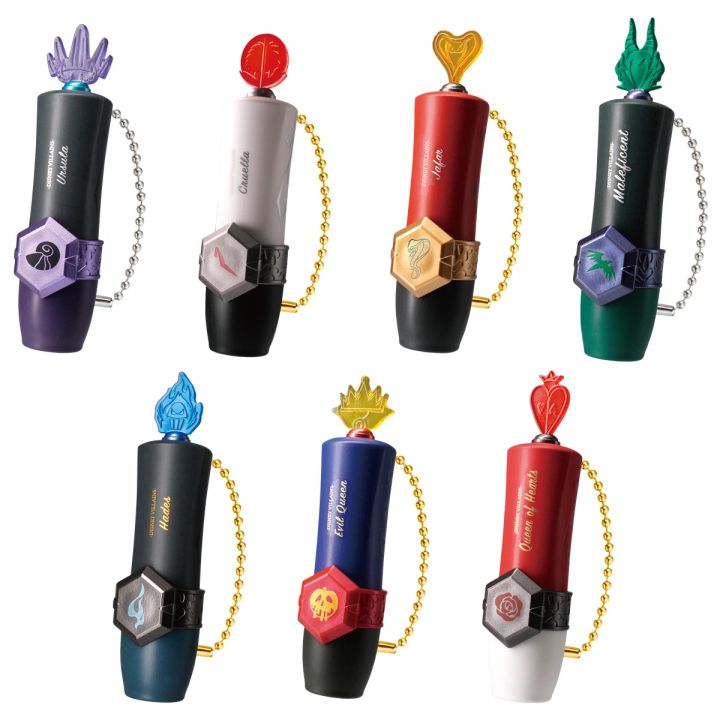 ディズニー ヴィランズ リップケース クリスタルエンブレム