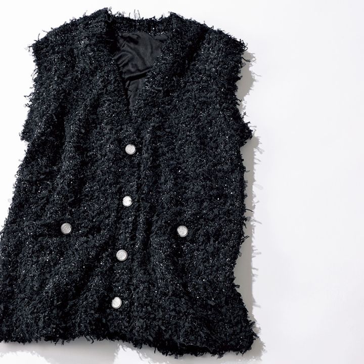 Gypsohilaのツイードベスト