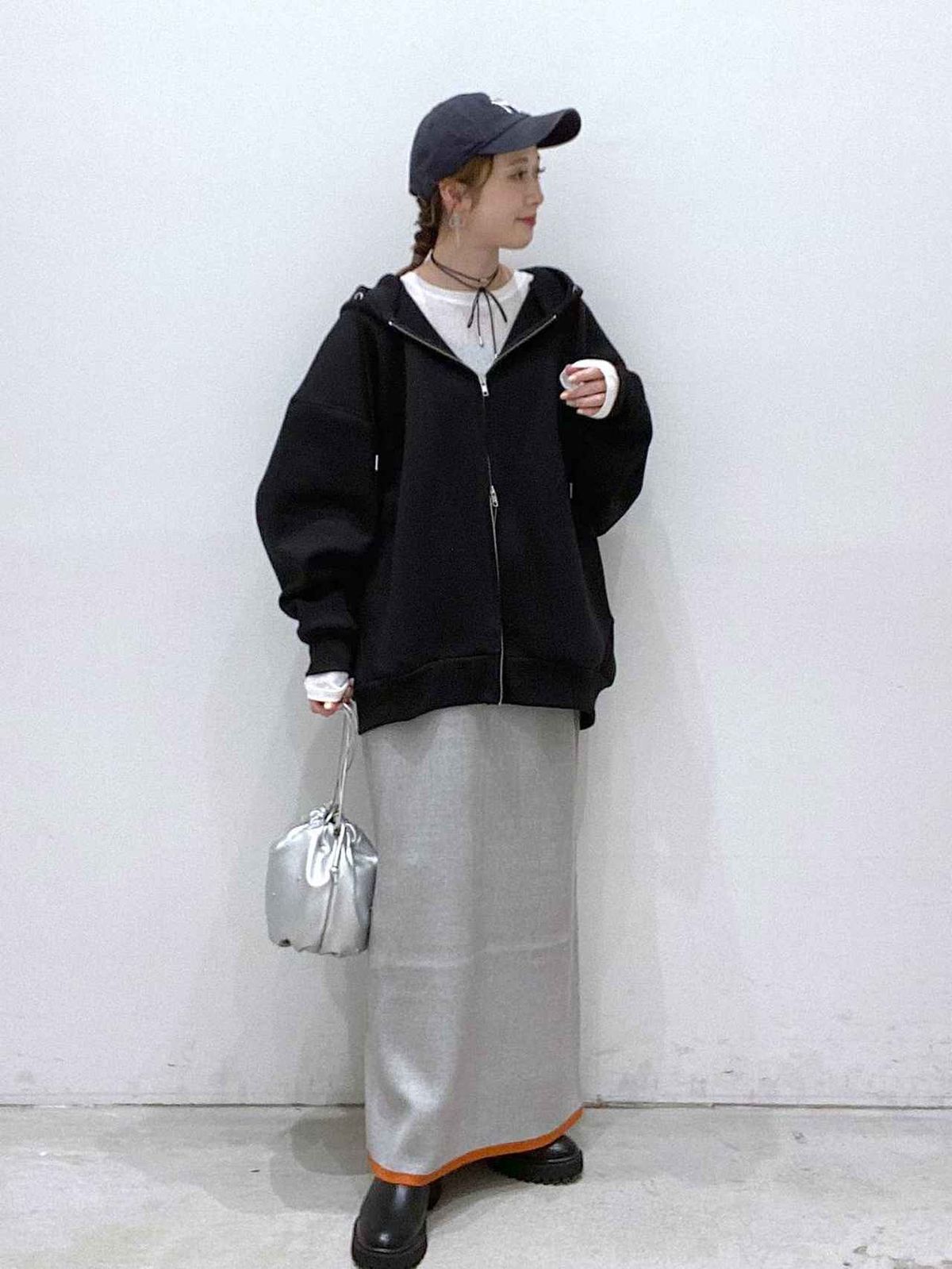 LEPSIM ジップアップビッグフーディー LEPSIM ZIPアップBIGフーディー