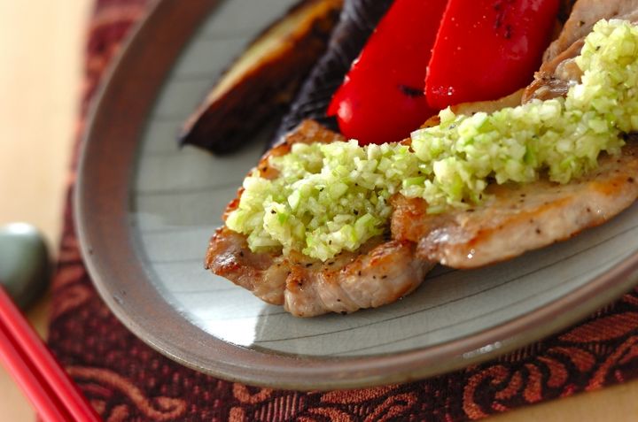 人気！豚肉ロースのネギ塩タレ 今夜のメイン料理に by金丸 利恵さん