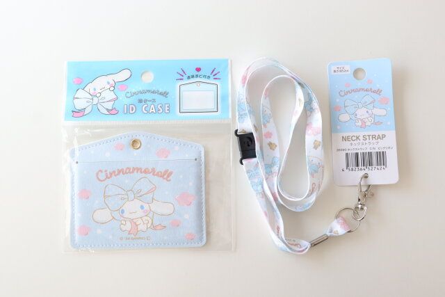 ダイソー シナモロール IDケース ネックストラップ パッケージ