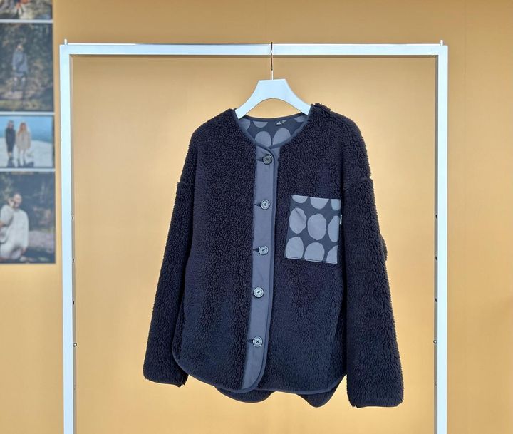 画像: 【UNIQLO×Marimekko】フリースカーディガン¥3,990