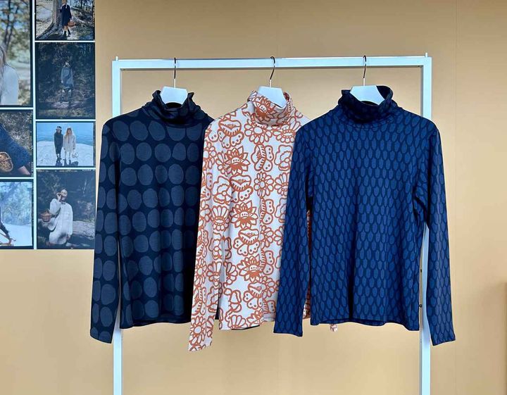 画像: 【UNIQLO×Marimekko】ヒートテックタートルネックT各¥1,990