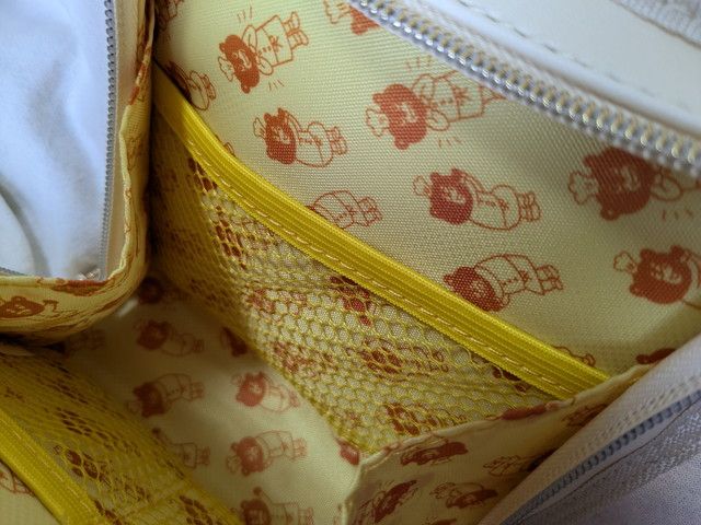 フライパンダ絵本そのままポーチ裏地