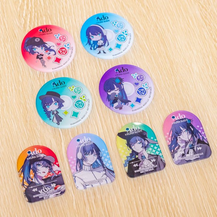 くら寿司×Ado A5ノート 凍える クリアハードシール