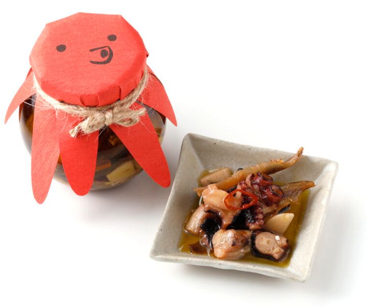 さぬき蛸といりこの瀬戸内アヒージョ