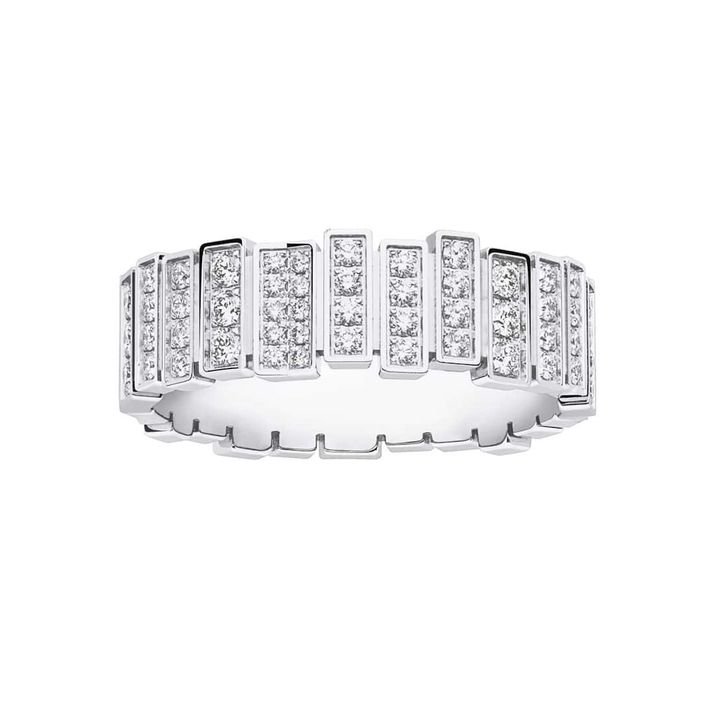 「ジェム ディオール」リング（WG×ダイヤモンド）￥1,250,000／DIOR FINE JEWELLERY（クリスチャン ディオール）