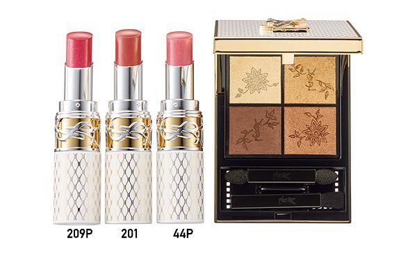 【左】YSL ラブシャイン リップスティック ＜コレクター＞ 【右】クチュール ミニ クラッチ ＜コレクター＞