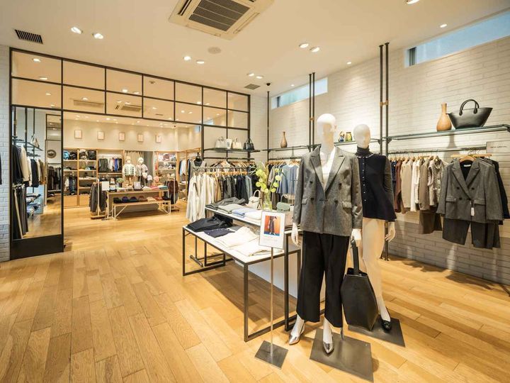 画像: 自由が丘店1階はウィメンズだけでなく、キッズの売り場もあります。 出典：グリーンレーベル リラクシング