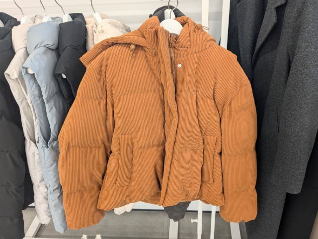 ヒートパテッドコーデュロイブルゾン