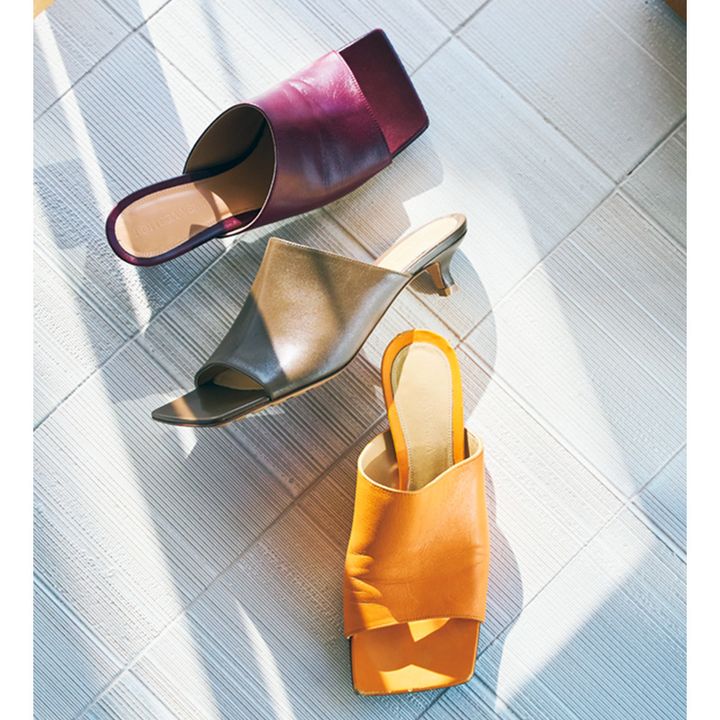 妊娠期でも履けるボッテガヴェネタのヒール