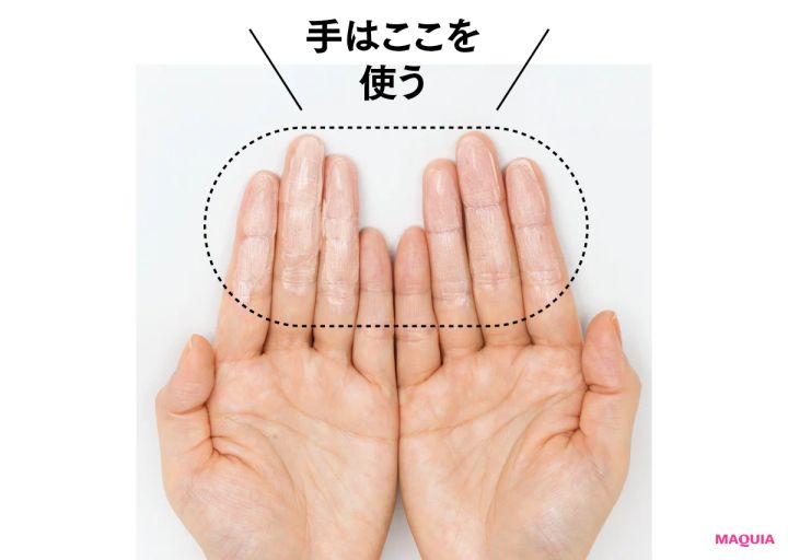 手はここを使う