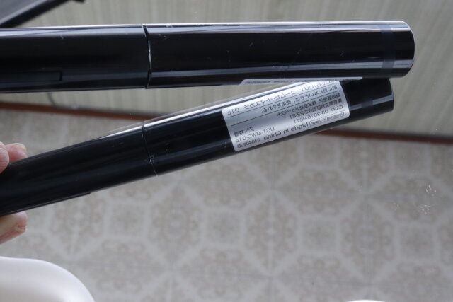 ダイソーのスタンドミラー（フラワー）の映り具合