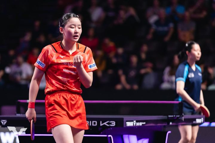 張本美和（C）WTT