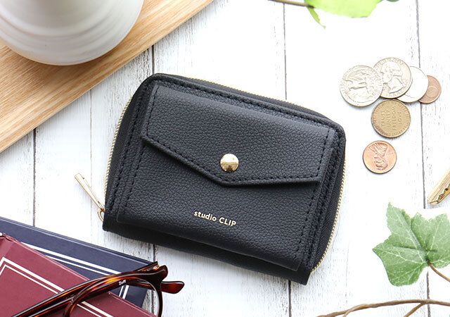 宝島社studio CLIPのじゃばらカードポケット付きミニ財布付録10