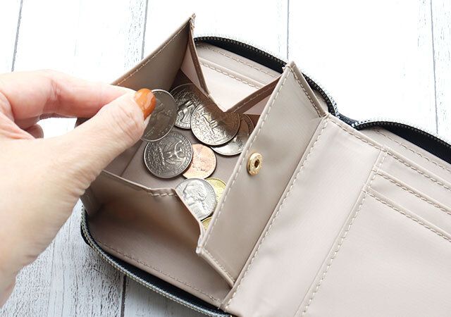 宝島社studio CLIPのじゃばらカードポケット付きミニ財布付録7