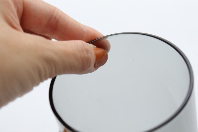 スタンダードプロダクツ ダイソー 耐熱マグカップ（BK、465mL） 薄手