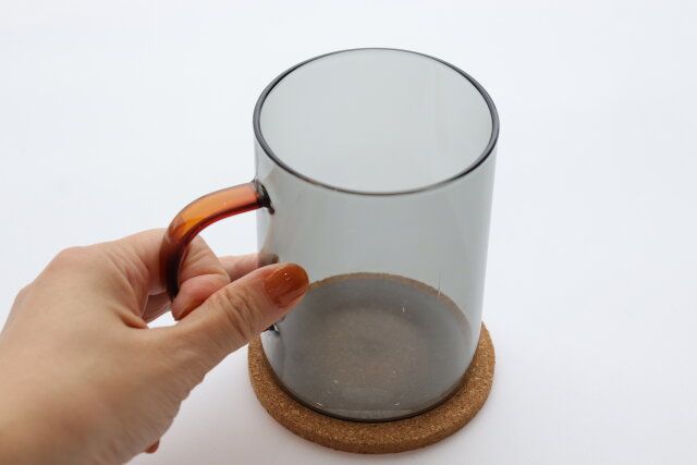 スタンダードプロダクツ ダイソー 耐熱マグカップ（BK、465mL） コースター