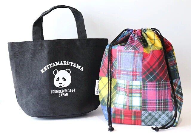 KEITAMARUYAMA 30周年記念♡ ランチトート＆保冷・保温機能付きパッチワーク柄巾着