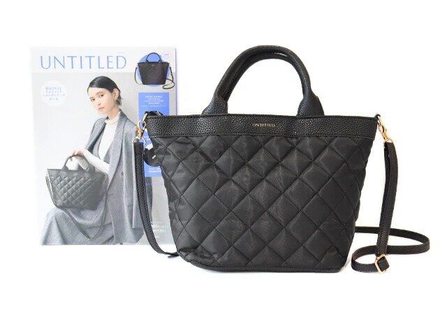 UNTITLED［アンタイトル］軽量2WAYキルティングショルダーバッグ