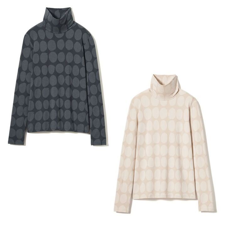 ユニクロ×マリメッコのヒートテック コッペロ柄