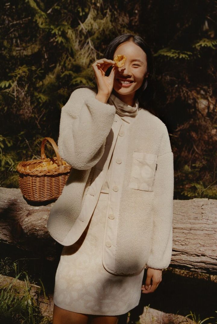 ユニクロ×マリメッコのフリースジャケット