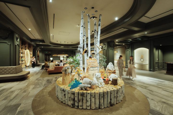 OMOベースの白樺テーブル