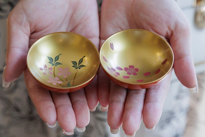 「消金地 小盃」2個セット8580円 