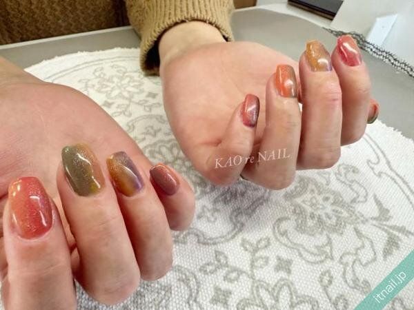 カオリネイルが投稿したネイルデザイン [photoid:I0124346] via Itnail Design (742194)