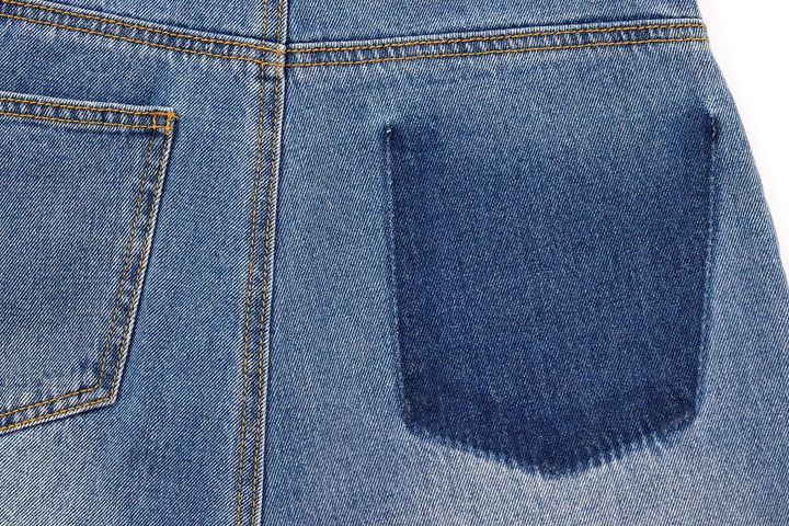 ストレートデニムパンツ