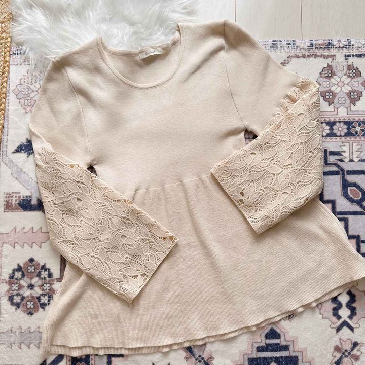 画像: rafペプラムニットPO