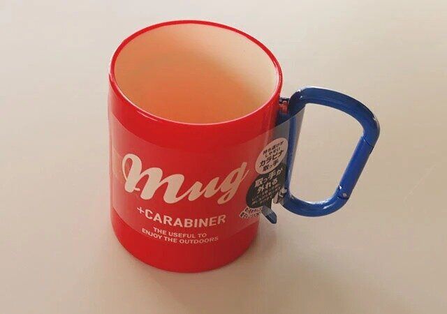 セリアのカラビナマグカップ 260ml
