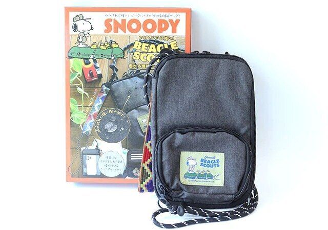 SNOOPY［スヌーピー］アウトドアに強い！BEAGLE SCOUTS 撥水多機能ショルダーバッグ