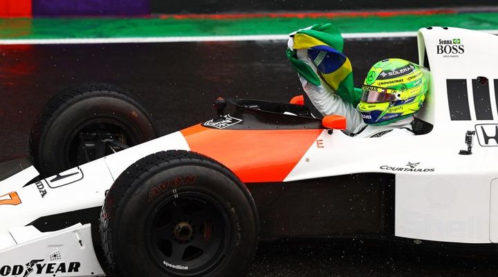 ネイマールも感激！伝説アイルトン・セナさんの死去から30年でF1で感動的シーン