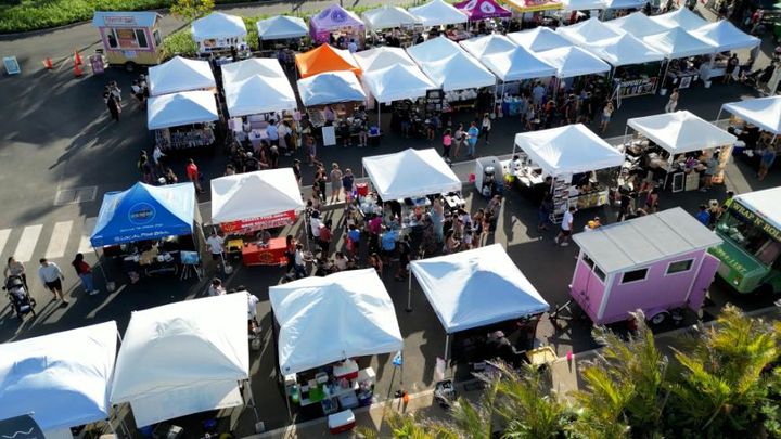 ファーマーズマーケット様子