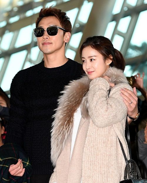 RAINとキム・テヒ