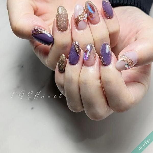 TASHnailが投稿したネイルデザイン [photoid:I0124644] via Itnail Design (742240)