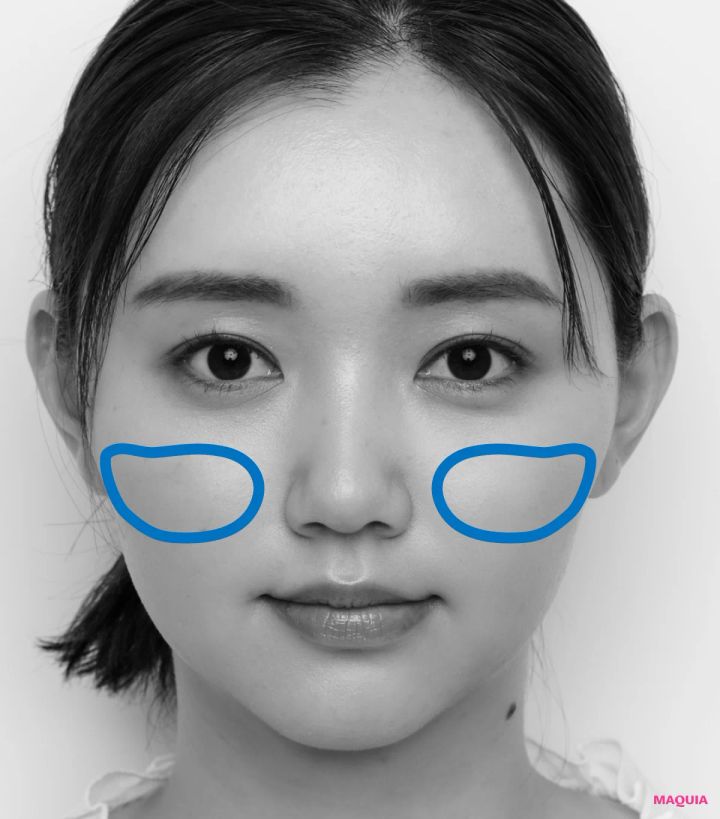 「チーク」であざと顔に！ 印象操作の最旬メイクテクニック_4