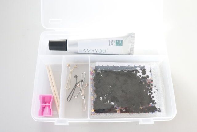 ダイソーのSIKIRI HALF 4の使用例