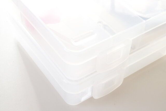 ダイソーのSIKIRI HALF 3とSIKIRI HALF 4を積み重ねた様子2