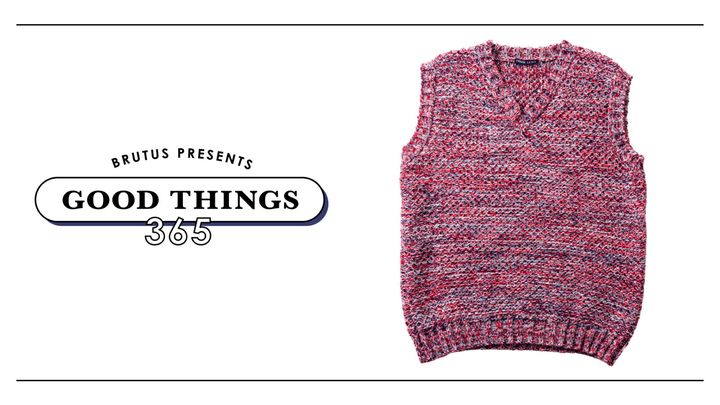 〈フランク リーダー〉のニットベスト