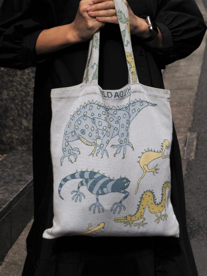 「ヒルダヒルダ」の恐竜バッグ