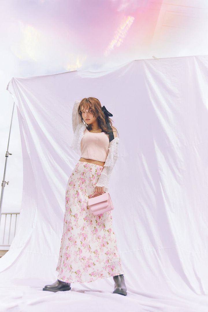 谷まりあ、着回し